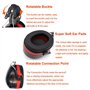 Buwico Cache-oreilles pour casque antibruit - Protection auditive pour le travail, Noir , 10X5X3cm