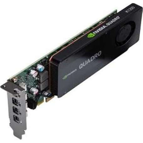 PNY Technologies Vcqk1200dp-pb NVIDIA Quadro K1200 DP LP 4 Go GDDR5 4 MDP 4 Mini DP vers DP Basse Prof