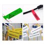 Étiquette de Câbles, 300 Pièces Auto-Adhésives Étanches en 10 Couleurs pour Identification - Format A4 pour Imprimantes Laser