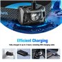 SuperFire Lampe Frontale LED Rechargeable USB, Ultra Puissante 2000 Lumens Torche Frontale avec Capteur de Mouvement, Légère et 