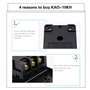 cersaty® Bouton Poussoir Etanche interrupteur Sécurité 220 V / 380 V 10A ON/OF pour Machines Textiles D'Équipement Mécanique