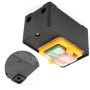 cersaty® Bouton Poussoir Etanche interrupteur Sécurité 220 V / 380 V 10A ON/OF pour Machines Textiles D'Équipement Mécanique