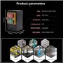 cersaty® Bouton Poussoir Etanche interrupteur Sécurité 220 V / 380 V 10A ON/OF pour Machines Textiles D'Équipement Mécanique
