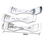 KAHEIGN 20 Pièces Métal Dispositifs De Centrage De Mèche De Bougie, Acier Inoxydable Bougie Noyau Titulaire Pour La Fabrication 