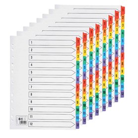 KAHEIGN 10Pcs Intercalaires A4