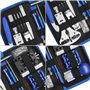 Eono Kit de Réparation de Montre, 185pcs Ensemble D'outils de Barre de Ressort Professionnel, Ensemble D'outils de Broche de Lie