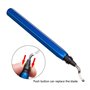 Outil d'ébavurage 10 lames rechanges 130mm stylo ébavurage ebavureur 360 ° ébavurer cuivre plastique aluminium acier Porte-outil