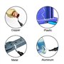 Outil d'ébavurage 10 lames rechanges 130mm stylo ébavurage ebavureur 360 ° ébavurer cuivre plastique aluminium acier Porte-outil