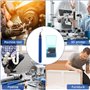 Outil d'ébavurage 10 lames rechanges 130mm stylo ébavurage ebavureur 360 ° ébavurer cuivre plastique aluminium acier Porte-outil