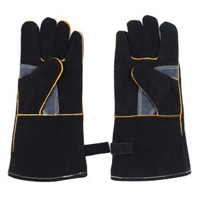 ShawFly Gants résistants à la Chaleur et au feu Gants de soudage pour cheminée