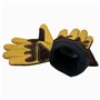 OLSON DEEPAK Gants de soudage en cuir de qualité supérieure, confortables et flexibles pour cheminées, gants de travail résistan