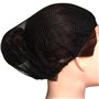 12pcs tête de tête de maille élastique de filet de cheveux couvre la taille pour la cuisine de cosmétiques