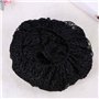 12pcs tête de tête de maille élastique de filet de cheveux couvre la taille pour la cuisine de cosmétiques