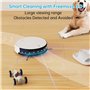 OKP Aspirateur Robot K5 avec Télécommande, Robot Aspirateur Mince Silencieux Connecté avec WiFi/Bluetooth/Alexa/App, 6 Modes de 
