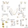 Canzoon Broche Perle Artificielle 15Pcs Broche Femme Pull Clip Cardigan Pour La Fixation De Pull Châles Et Robes Épingles De Sûr