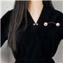 Canzoon Broche Perle Artificielle 15Pcs Broche Femme Pull Clip Cardigan Pour La Fixation De Pull Châles Et Robes Épingles De Sûr