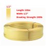 tendeur de cerclage + scellant de cerclage + ceinture d'emballage de 100 m + 50 clips de cerclage pour palette, kit de bande de 