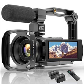Caméscope 4K Wifi Caméscope numérique Full HD YouTube Vlogging Enregistreur