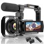 Caméscope 4K Wifi Caméscope numérique Full HD YouTube Vlogging Enregistreur