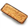 Moule à Tarte Rectangulaire Quiche Pan Rectangulaire Moule à Tarte en Acier au Carbone Avec Base Amovible Revêtement Antiadhésif