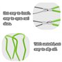 2 Pièces Lève Bocal bocaux Pinces Verre Levage bocaux Pince Pot Conserves Inoxydable bocauxs Lève Pinces pour la taille des levi