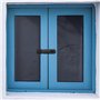 Moraillon de porte en acier inoxydable de 12,7 cm et agrafe pour abri de jardin, loquet de porte robuste et agrafe pour porte, f
