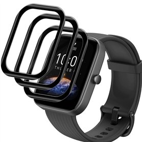 Vuciya [Lot de 3] pour Amazfit Bip 3 /Amazfit Bip 3 Pro Verre Trempé Protecteur d'écran