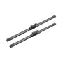Longueur: 475mm/500mm – 1 Paire de Balais avant