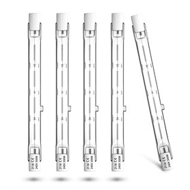 Klarlight R7s 300W Ampoule Halogène 118mm Dimmable J118 R7s Linear Halogen Floodlight Warm White 2800K R7s Ampoule Halogène Dimm