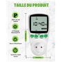 Minuterie Numérique Programmable avec Grand écran LCD