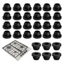YEJAHY Lot de 30 caoutchoucs de support de casserole en caoutchouc pour cuisinière à gaz - Protection efficace contre les rayure