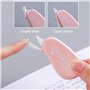 qijiefenCC 6 Pcs Ruban Correcteur Blanc,Ruban correcteur en forme de souris,Mini Roller de Correction avec Capuchon Protecteur,F