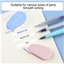 qijiefenCC 6 Pcs Ruban Correcteur Blanc,Ruban correcteur en forme de souris,Mini Roller de Correction avec Capuchon Protecteur,F