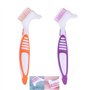 LacyMC Lot de 2 Brosse à Dents Dentier