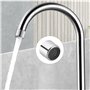 iJiGui Mousseur Robinet M22, 3 Pièces Aérateur de robinet, Aerateur Robinet Economie Eau Avec Filtre en Acier Inoxydable pour Ro