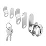 zoerbufan 16mm Serrure de Sécurité de Came D'armoire pour Boîte Aux Lettres/à Outils
