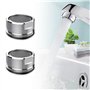 IZyufan Mousseur Robinet M24 [3 Pièces], Aérateur de Robinet en Acier Inoxydable, Économiseurs d'eau Bubbler de Bain et Cuisine,