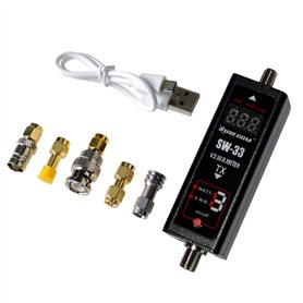 Mcbazel SW-33 Mark II 100 W 125~520Mhz Mini Digital VHF UHF Moteur à Deux Voies et amplificateur de Puissance SWR