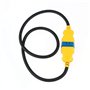 OURANTOOLS Câble d'Extension OBD-2 Rallonge OBD-II – 16Broches 1m Mâle à Femelle Voiture Adaptateur Cordon Diagnostique Connecte