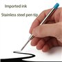 Recharges de Stylo Bille Multifonction, Recharge Standard Internationale, Mines de rechange pour stylos à bille en métal pour fo