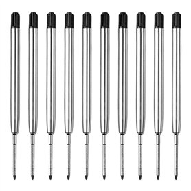 10 Pièces Recharges de Stylo Bille Multifonction