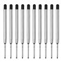 10 Pièces Recharges de Stylo Bille Multifonction