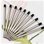 10 Pièces Recharges de Stylo Bille Multifonction, Recharge Standard Internationale, Mines de rechange pour stylos à bille en mét