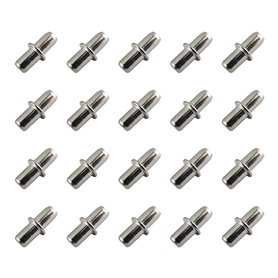 Lot de 20 Support Etagere 5 mm-Supports d'étagère-Taquets pour étagères-Support de planche-pour Meubles
