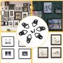 Accroche Tableau Noir ,Crochet pour Cadre, Photo Anneaux Triangulaires Cadre,Photo Anneaux Triangulaires Cadre,Crochet Mural，ave