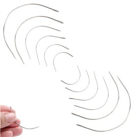12 Pièces Aiguilles Courbé Outils