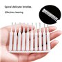 50 Pièces Brosses de Nettoyage pour Pomme de Douche,Salle de Bain Domestique，Pics de Nettoyage pour Pomme de Douche Brosse de Ne