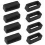 Aidqxbaoer Lot de 8 boucles de rechange en caoutchouc siliconé
