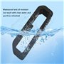 Aidqxbaoer Lot de 8 boucles de rechange en caoutchouc siliconé,Passant Bracelet Montre Silicone,Boucles de Bracelet Montre Caout