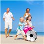 LUMOOM Lot de 2 ballons de plage gonflables de 40 cm avec valve de sécurité, pour piscine, plage, piscine